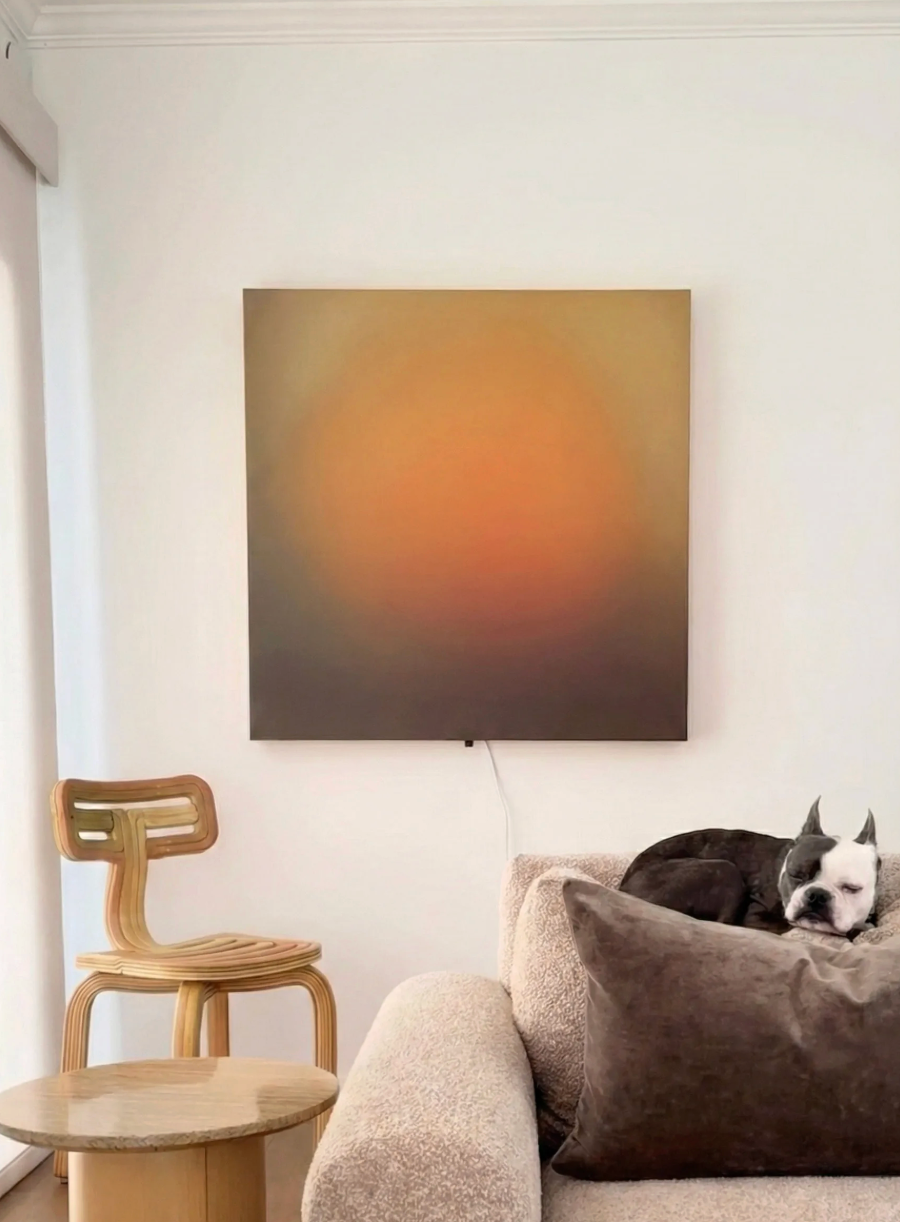 Quadro Pôr do Sol LED