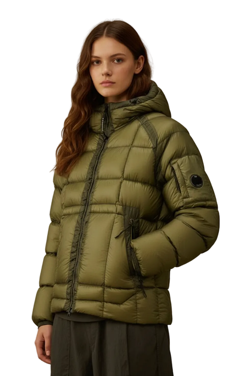 Green Puffer Jacket